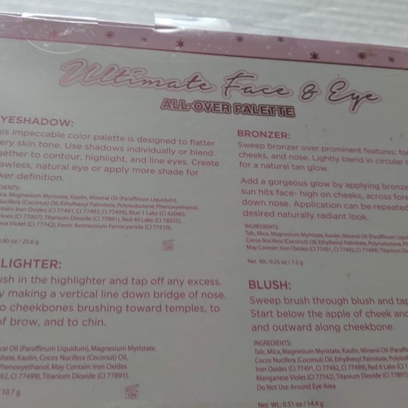 Frosted & Merry Ultimate Face & Eye All Over Palette - Picture 8 of 8